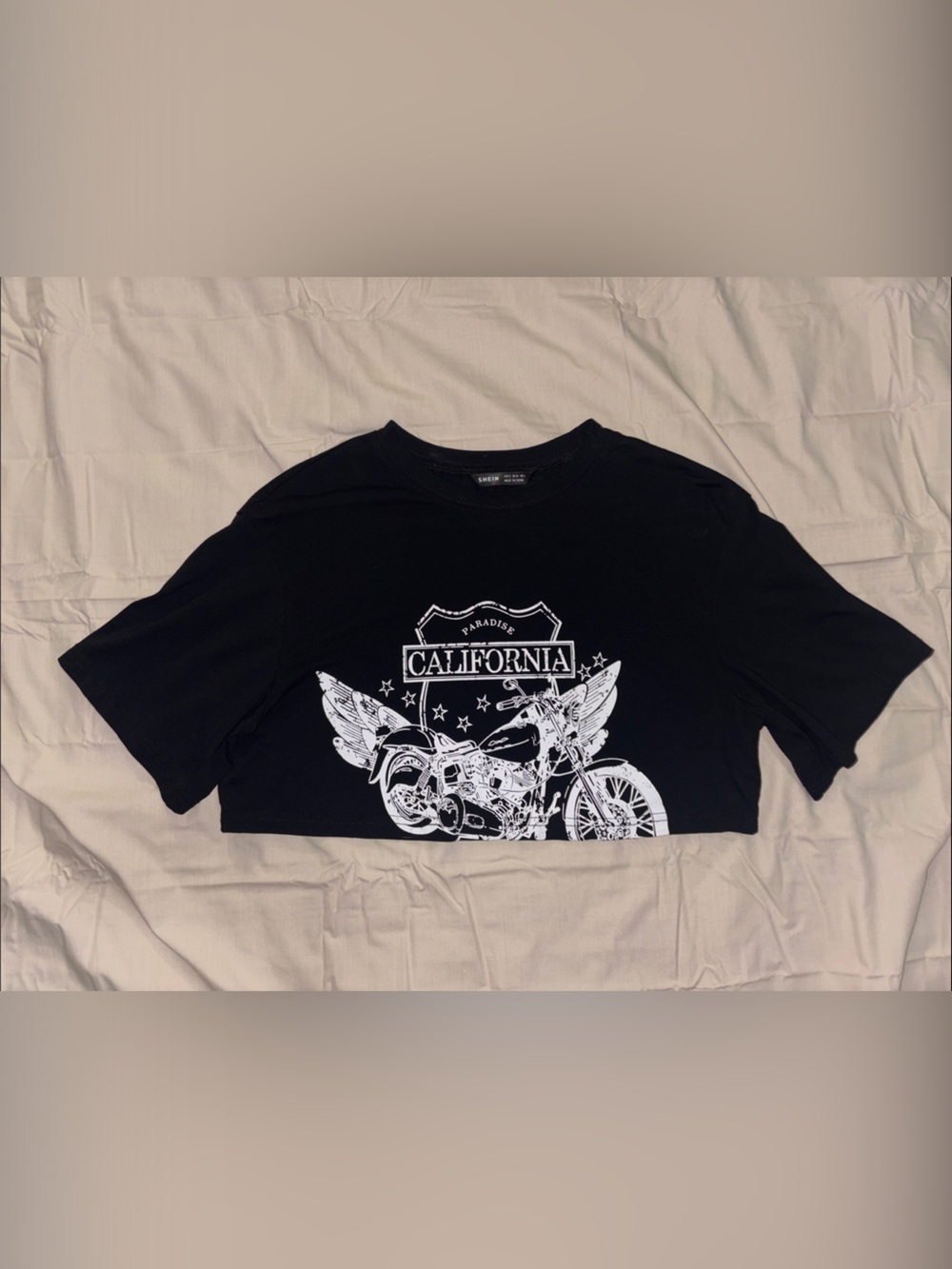 Black California Graphic T‑Shirt